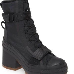 Converse high top waterproof platform boots